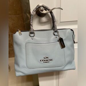 COACH, NWT Handbag with Matching Wallet Set